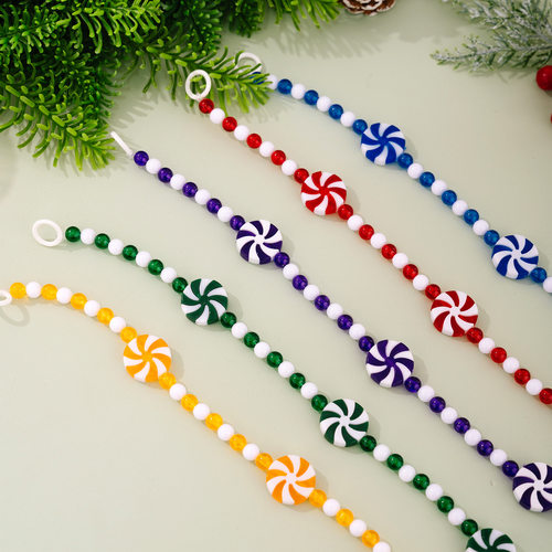 Christmas decorations, Christmas candy skewers decoration