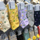 现货 短筒女袜 泫雅风浮雕花朵矮腰棉袜 新款 韩国袜子春夏季