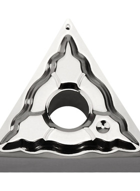 铝用周边磨外圆车刀片TNMG160402 04 08-HA三角形双面六刀尖刀头