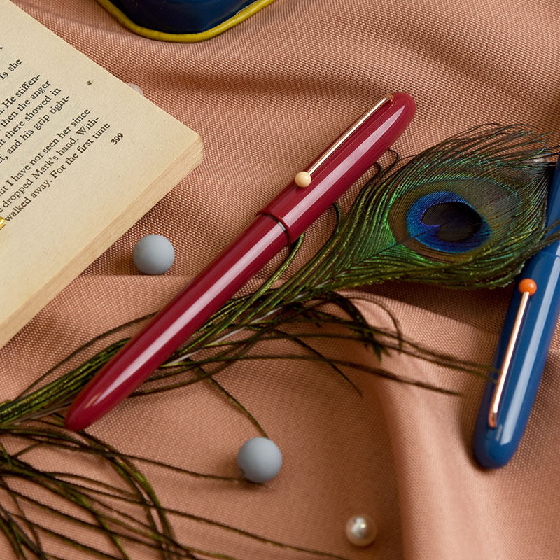 包邮kaco锐途钢笔复古学生书写练字可换墨囊暗尖速写钢笔墨水笔ef学生