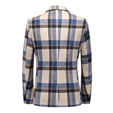 男士时尚休闲西装外套修身青年宴会格子小西服上衣潮A056-9970P95，男装西服套装，电商A056