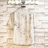 新中式男复古盘扣衬衫风盘扣唐装衬衣潮A056-7001P40，男装衬衫，电商A056