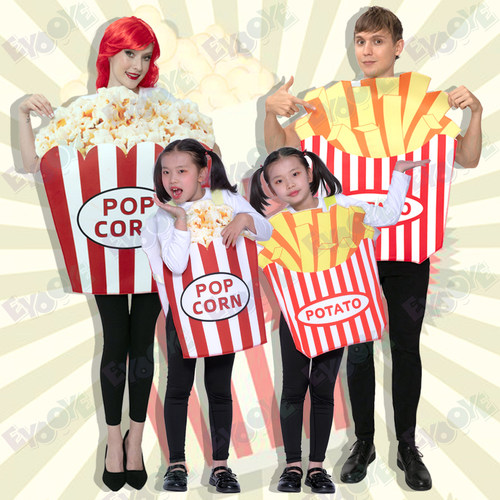 万圣节成人儿童亲子恶搞笑表演服