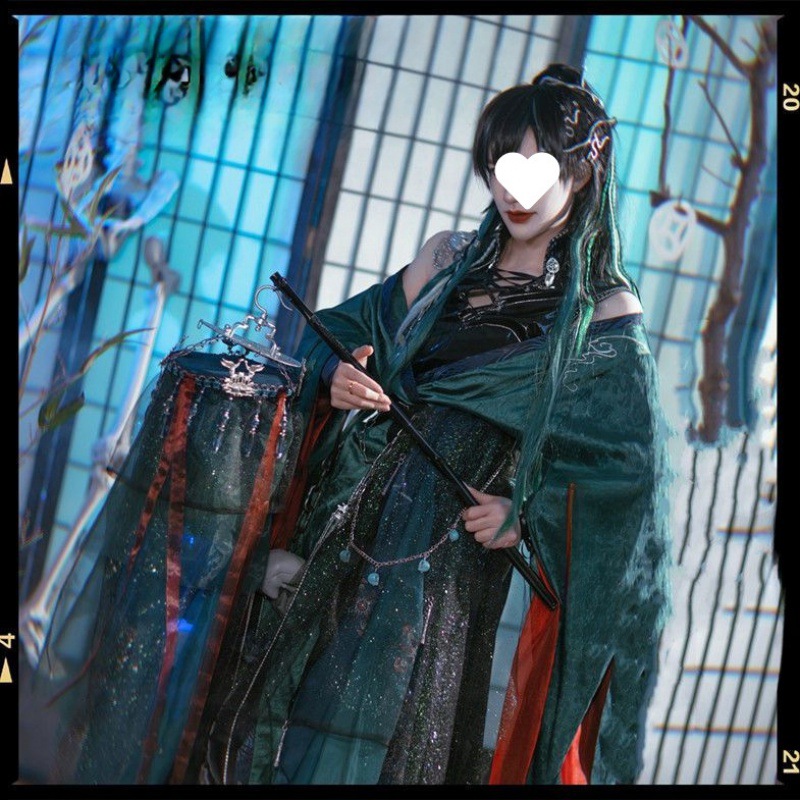 青鬼/戚容cos服/天官赐福/小镜王青灯夜游古装COS服