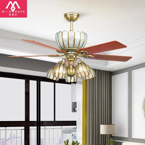 负离子风扇灯复古吊扇装饰