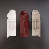 10厘米pvc踢脚线塑料配件拐角转角阴角阳角堵头接口地脚线阴阳角