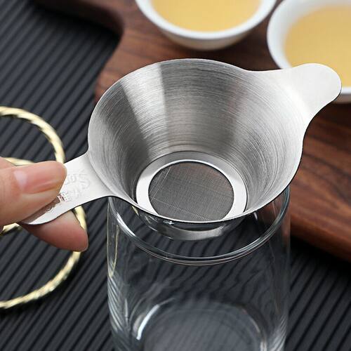漏网隔不锈钢茶滤配件过滤304茶漏泡茶茶滤网茶漏功夫茶茶具器网