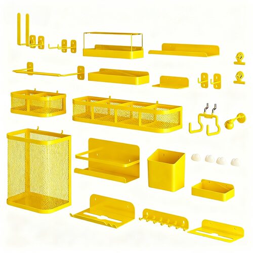 学习桌洞洞板收纳定制