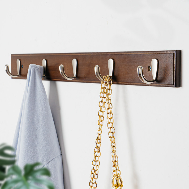 挂衣架壁挂墙上衣服挂架家用衣钩卧室进门玄关衣帽架墙壁式置物架