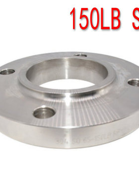 HG/T20615-09美标150LB不锈钢法兰304/316L带颈平焊SO  ANSLB16.5