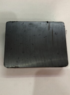 普磁Y30黑色铁氧体永磁 长方形85*65*18mm强力吸铁石 教学磁铁