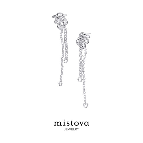 首饰耳钉mistova原创情人节限定