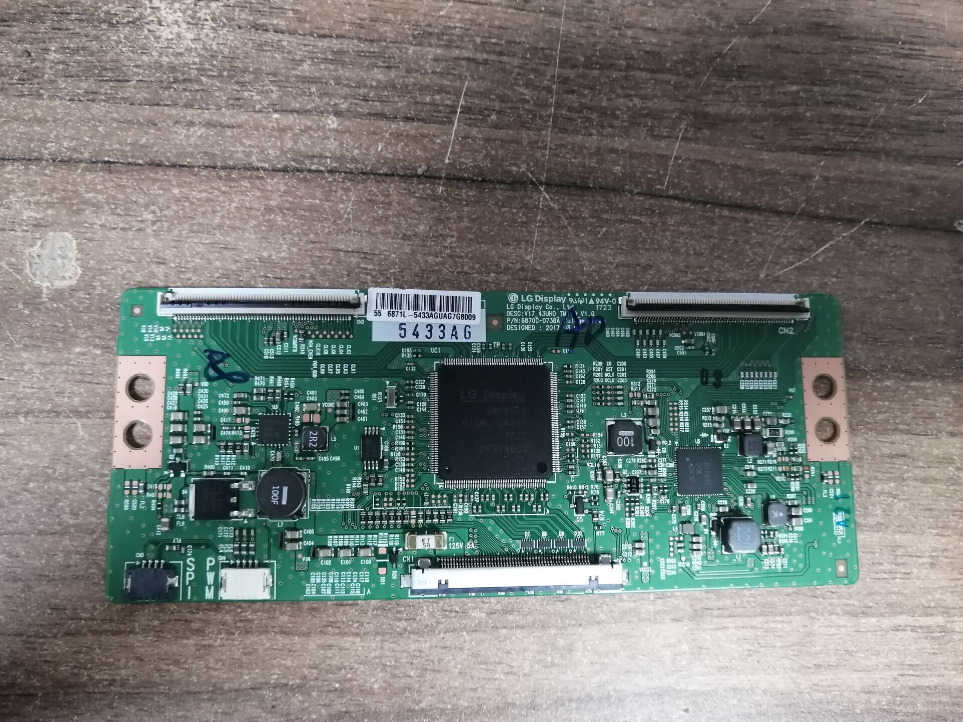 原装创维55G3逻辑板6870