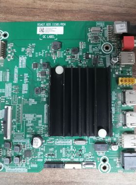 海信70E3F (B0M9E)主板RSAG7.820.11581 屏HD700X1U91-L3B1实物图