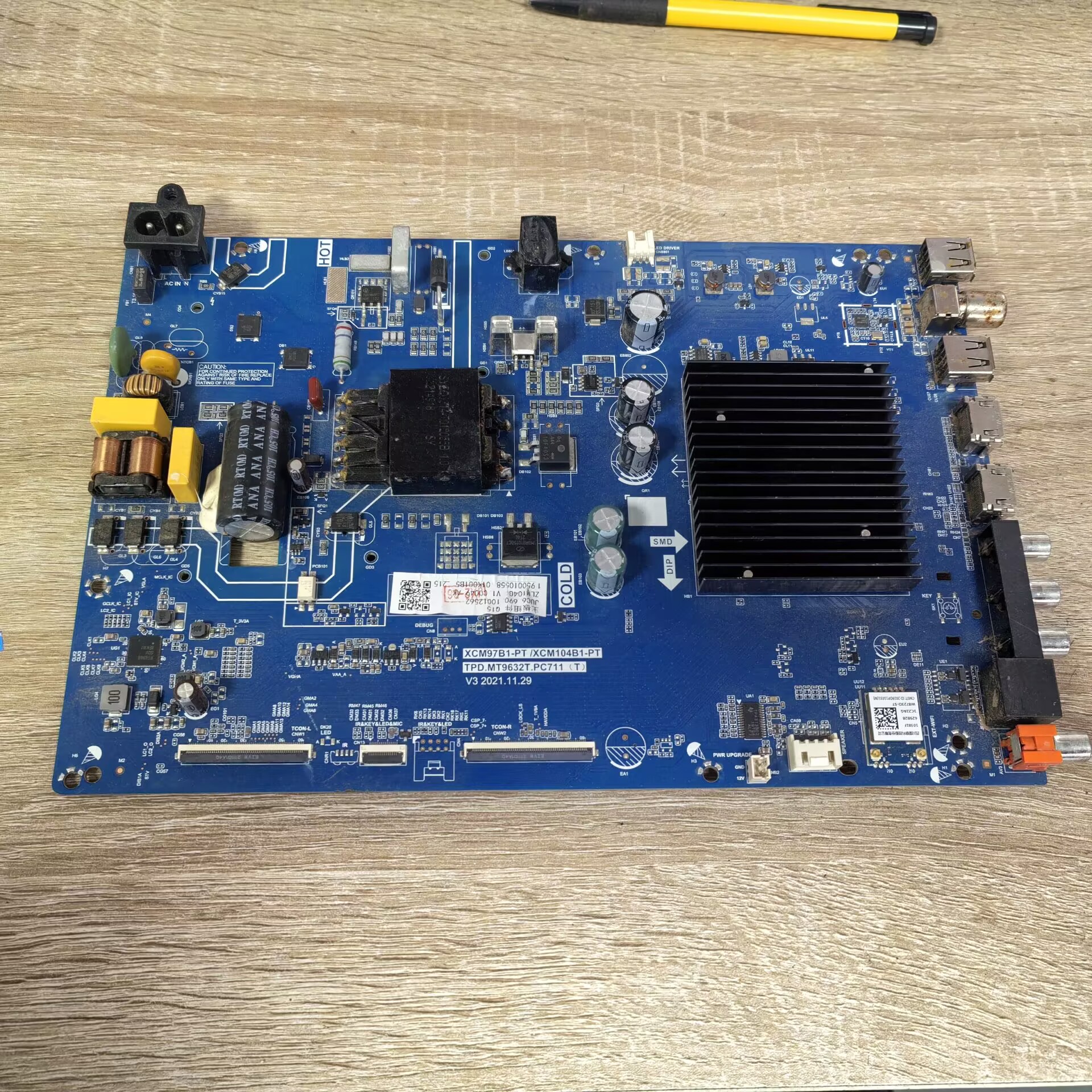 长虹55D4PS主板TPD.MT9632.PC71