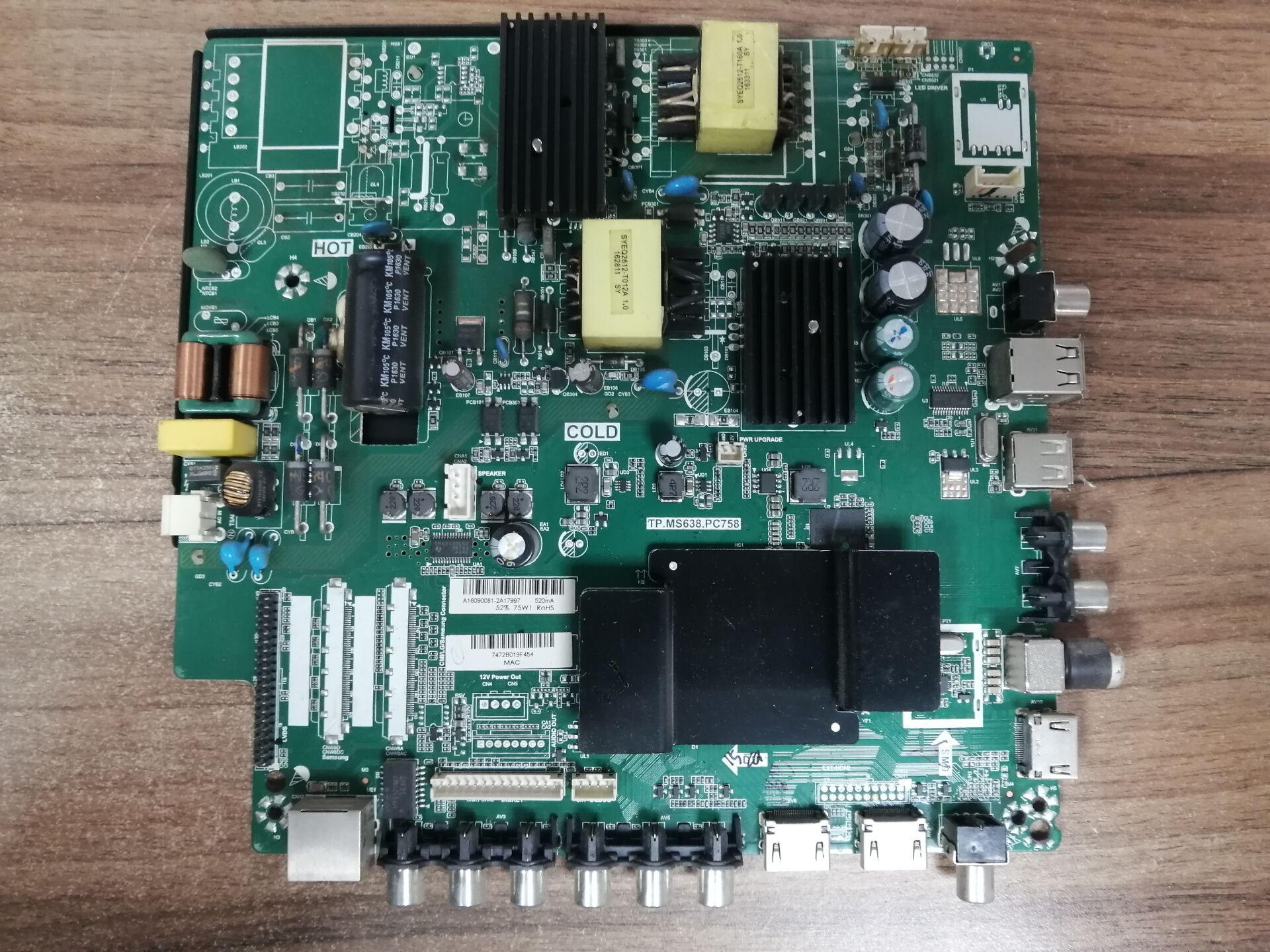 原装LED-50B560P主板TP.