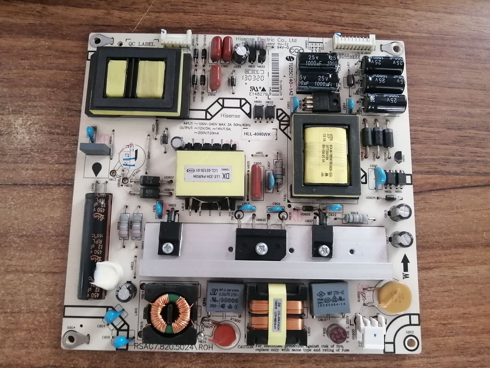 海信LED47K600X3D电源板