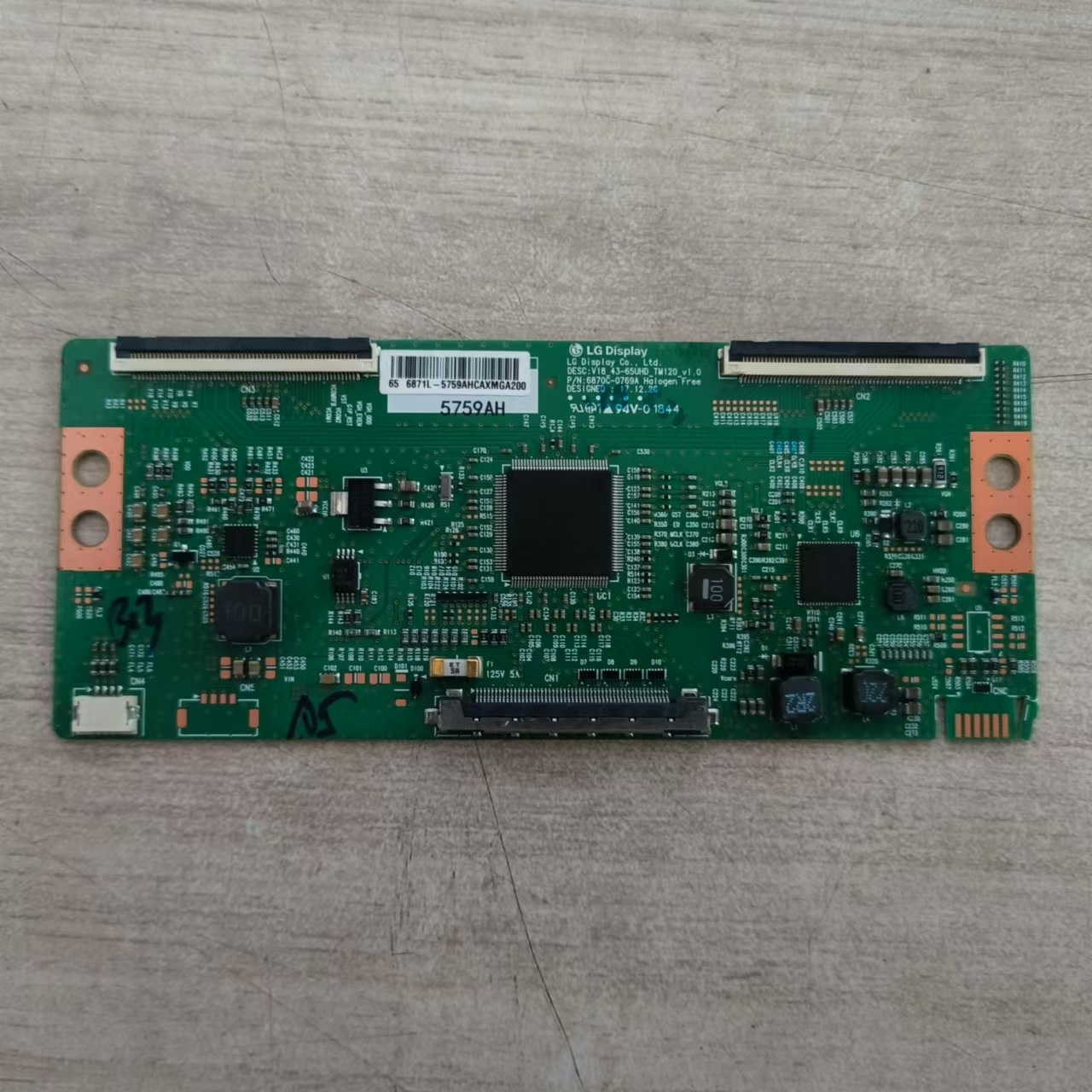 创维65Q5A65H8M电视逻辑板