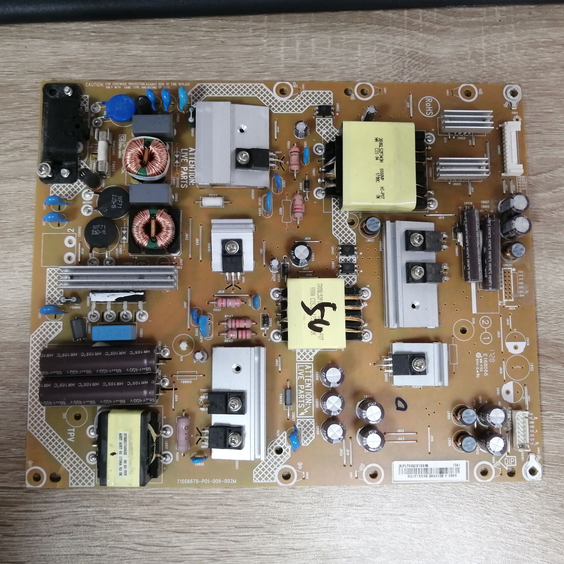 飞利浦50PUF6061/T3电视