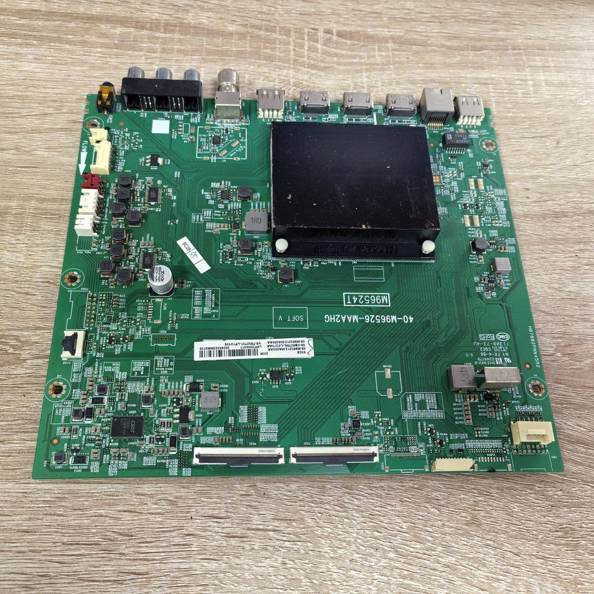 TCL电视65C8主板40-M96526-MA