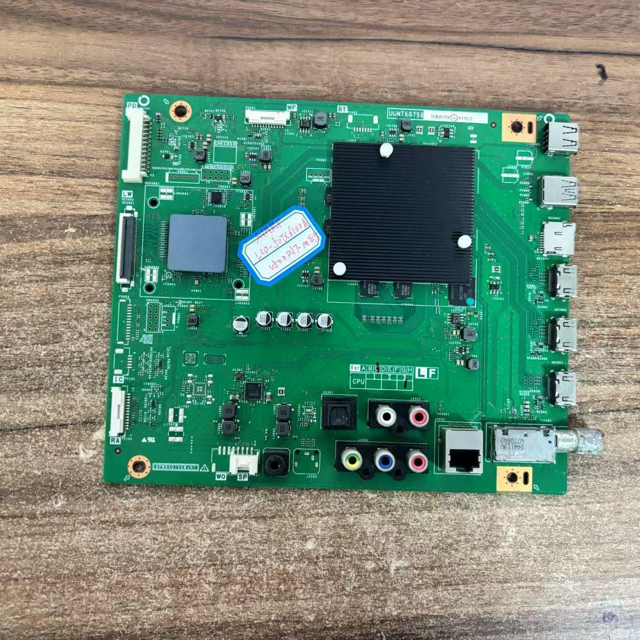 夏普LCD-50TX6100A主板DUNTKG756 QPWBXG756WJN1屏V500DJ7-ME5图片