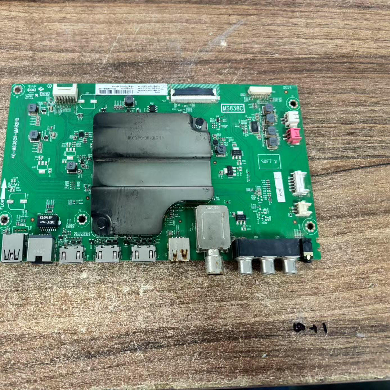 TCL液晶电主板40-M838C9-MAB2HG