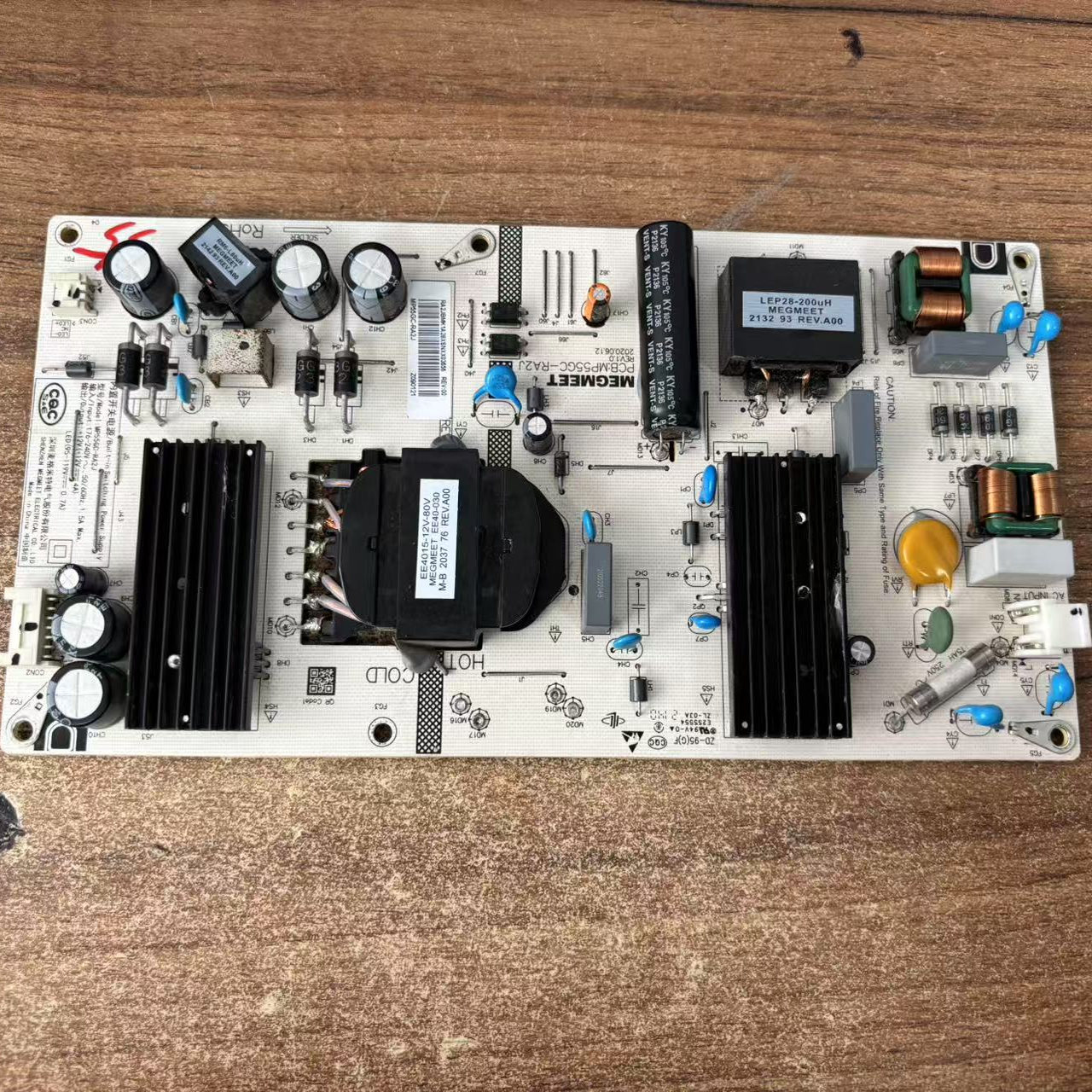 原装红米L55R6-A液晶电视电源板 MP55GC-RA2J现货实拍图 测好