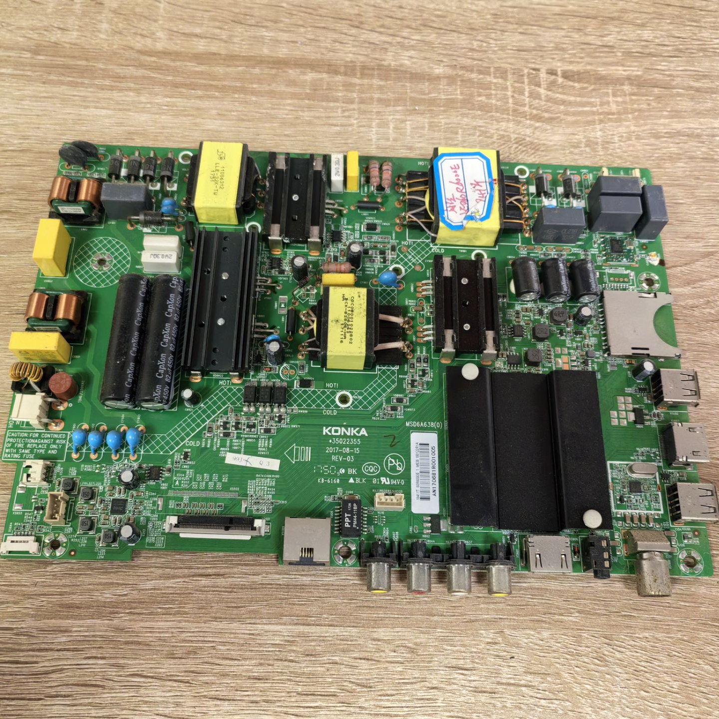 康佳LED60R6000U主板35022355