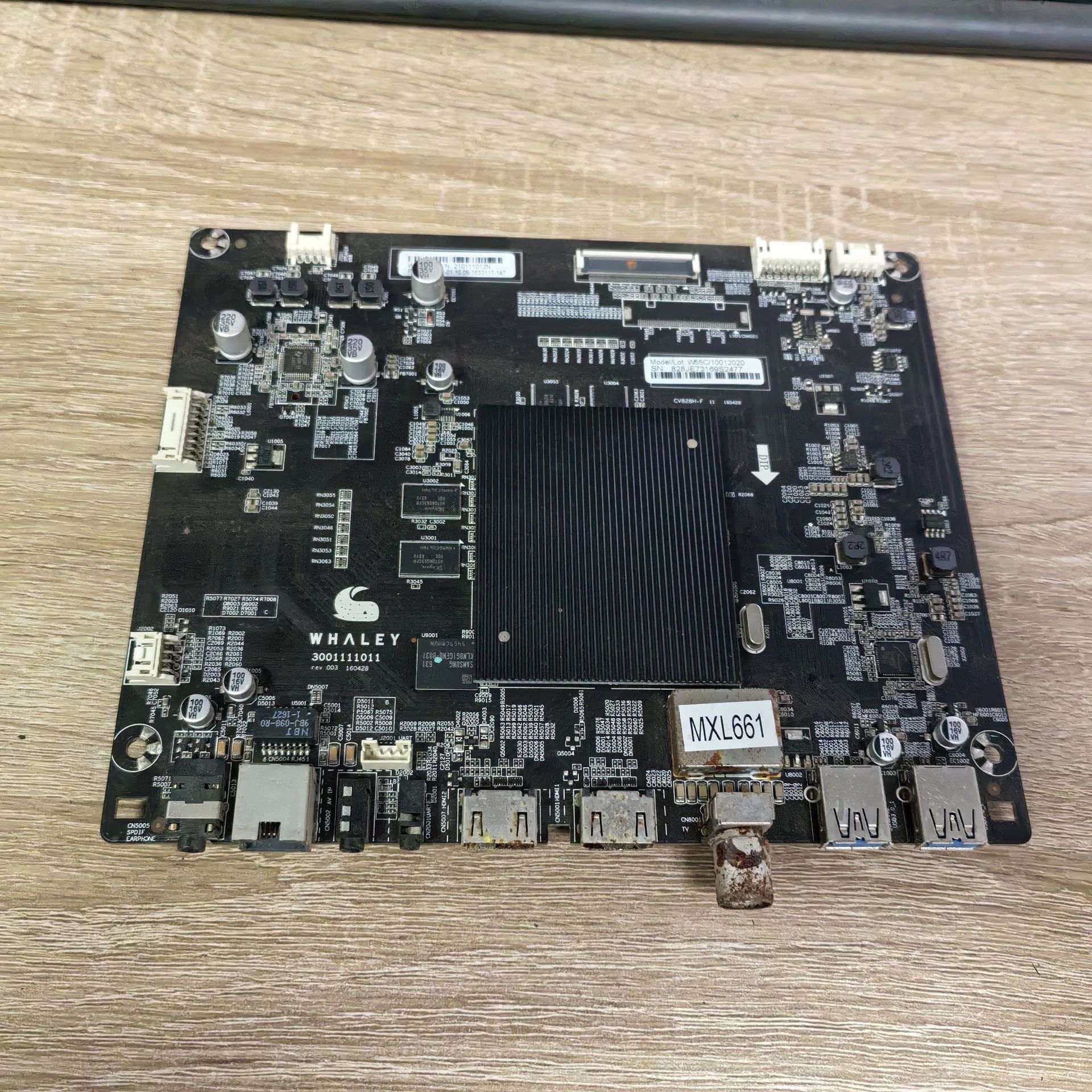 微鲸W55C1L主板3001111011CV82