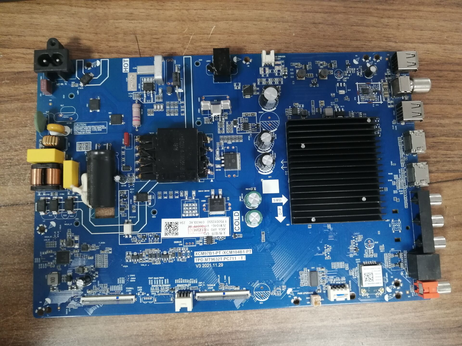 长虹55D4PS主板TPD.MT96