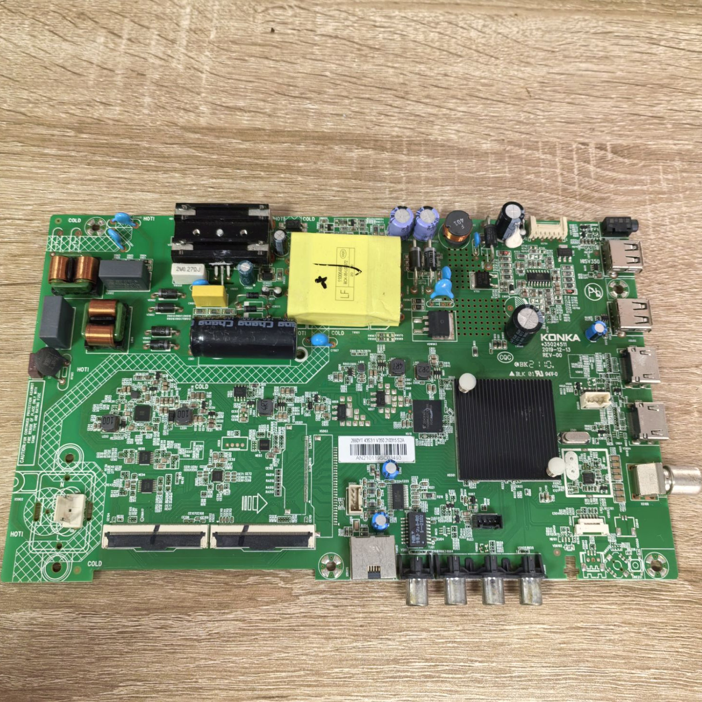 康佳LED43K62043K6主板3502