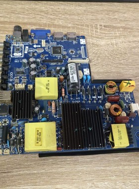 杂牌液晶电视机主板CV56BH-I50背光78W.电压60-110V LC546PU1L01