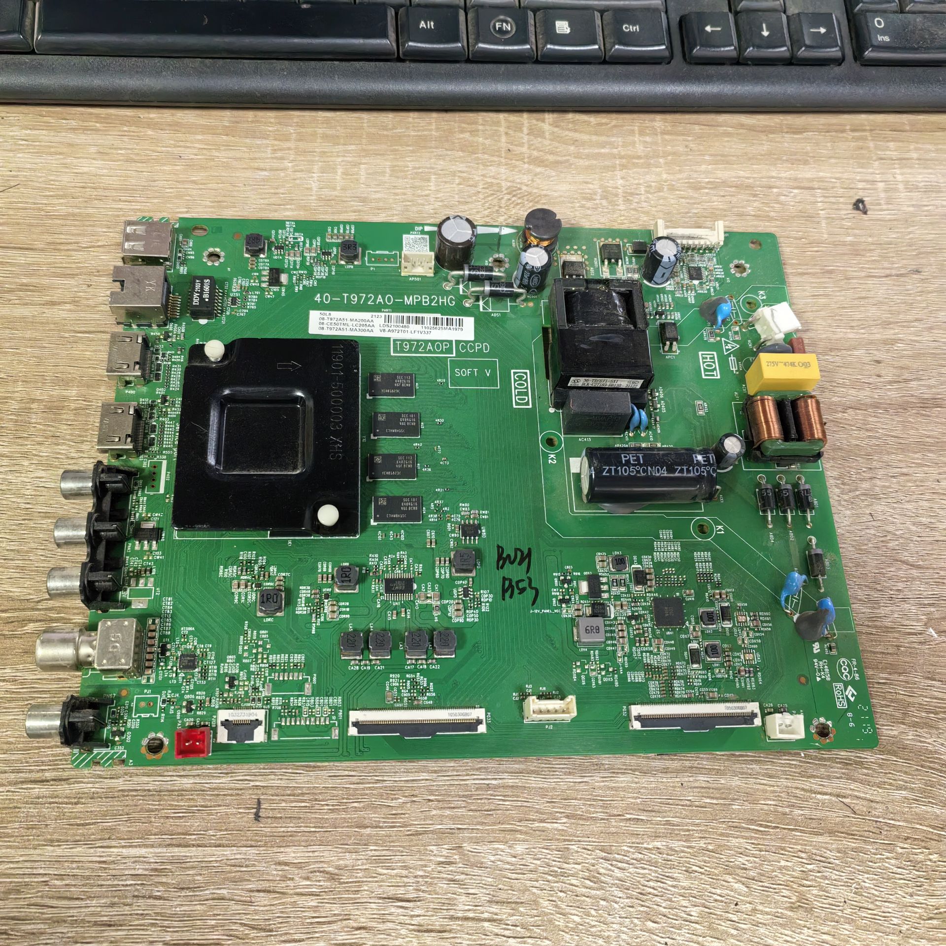 TCL50L8主板40-T972A0-MPB2HG