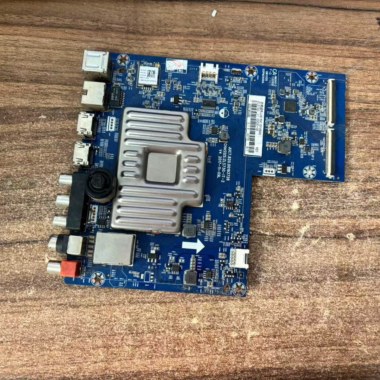 A原装长虹55U1 主板JUC7.820.00193726配屏C550U17-E3-L 现货实图