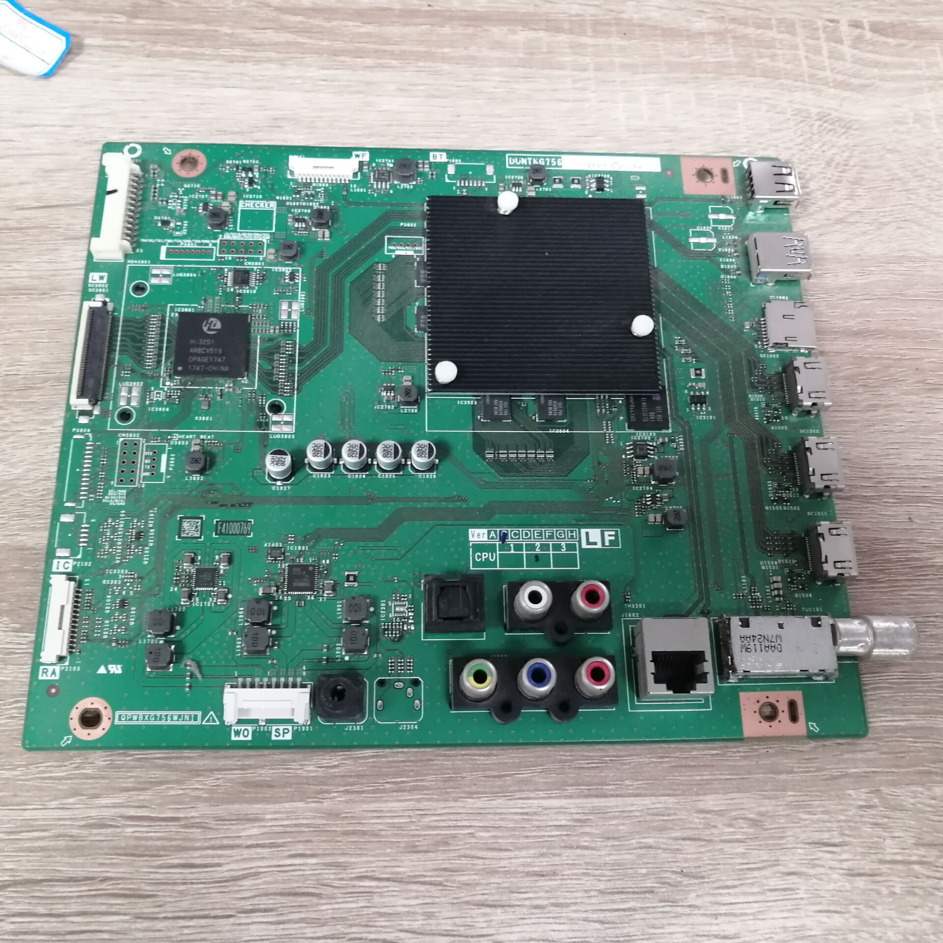 夏普4T-C80E70A主板QPWBXG7图片