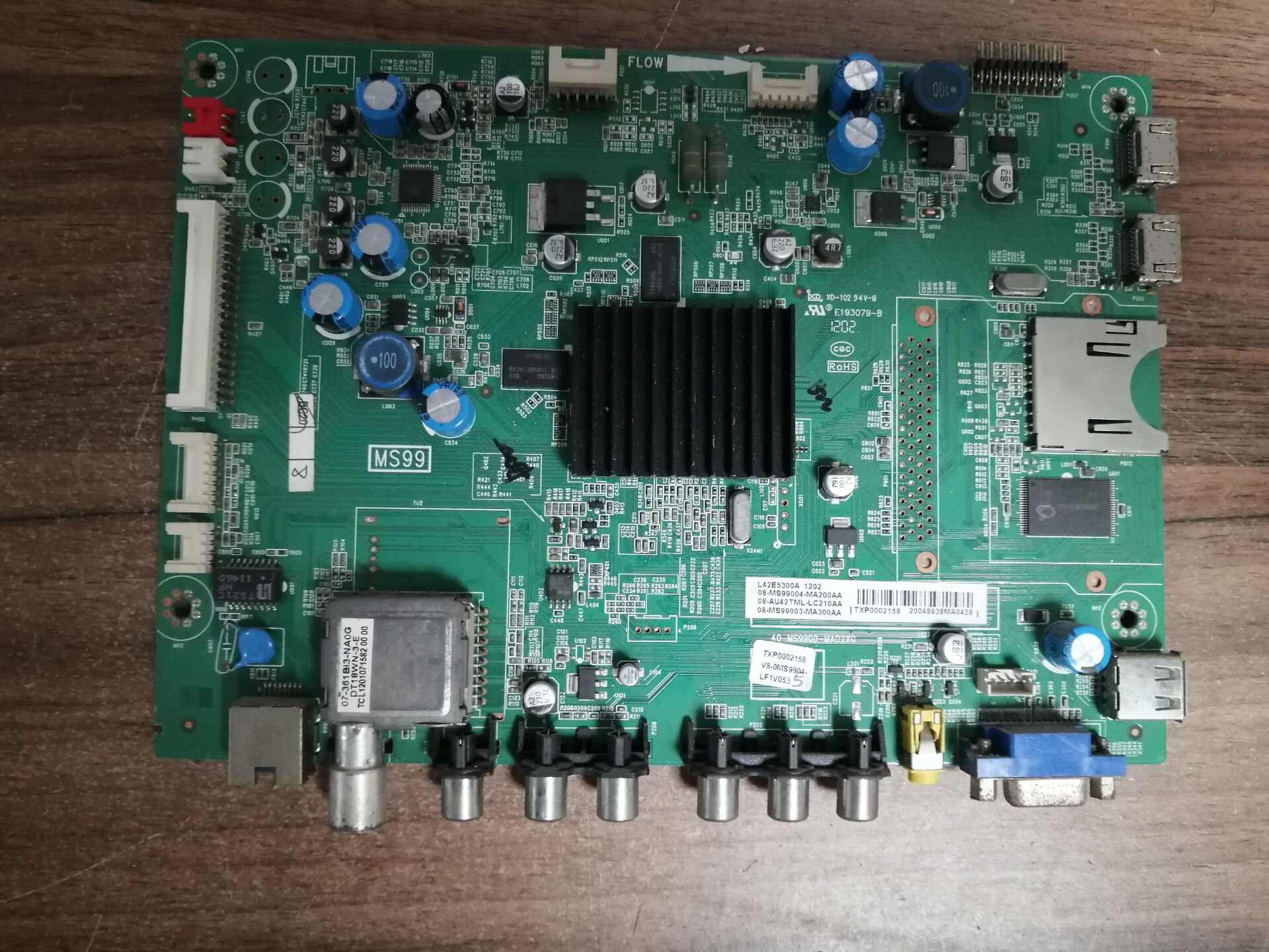 原装TCLL42E5300A主板40-M