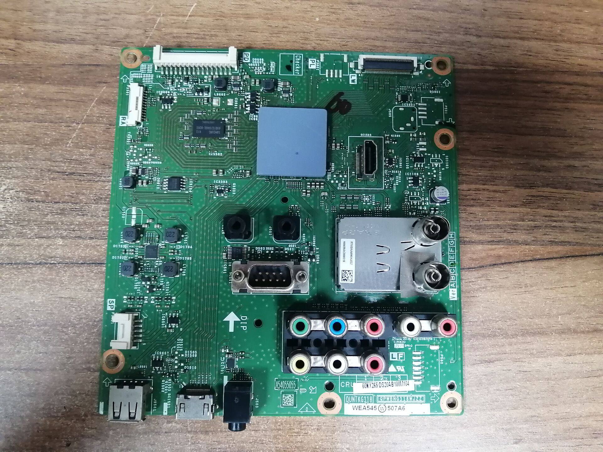 AA夏普LCD-60DS20A 主板DUNTKG318 QPWBNG318WJZZ 屏JE600D3GV2BT