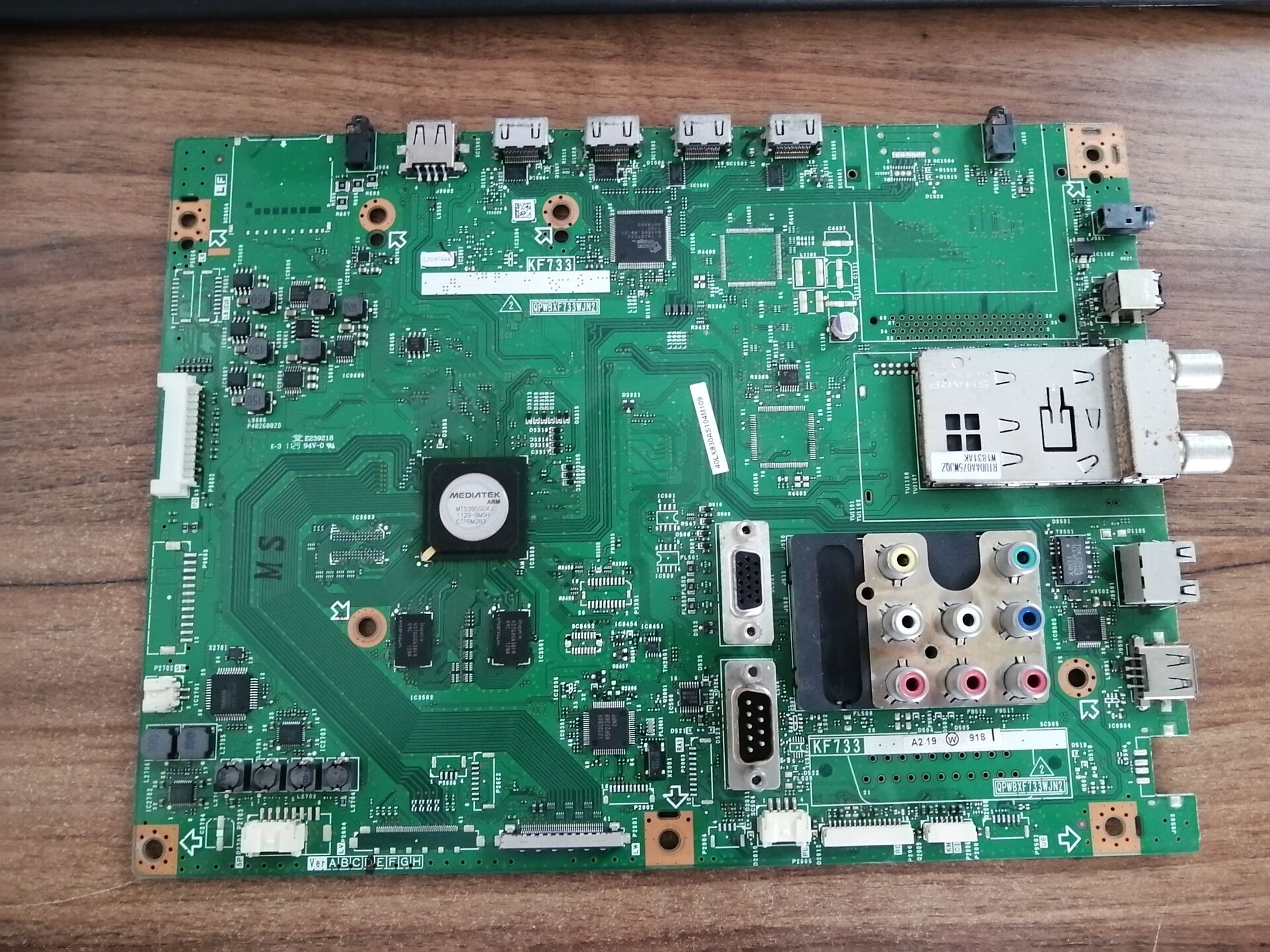 夏普LCD-40/主板KF733QPWBXF73