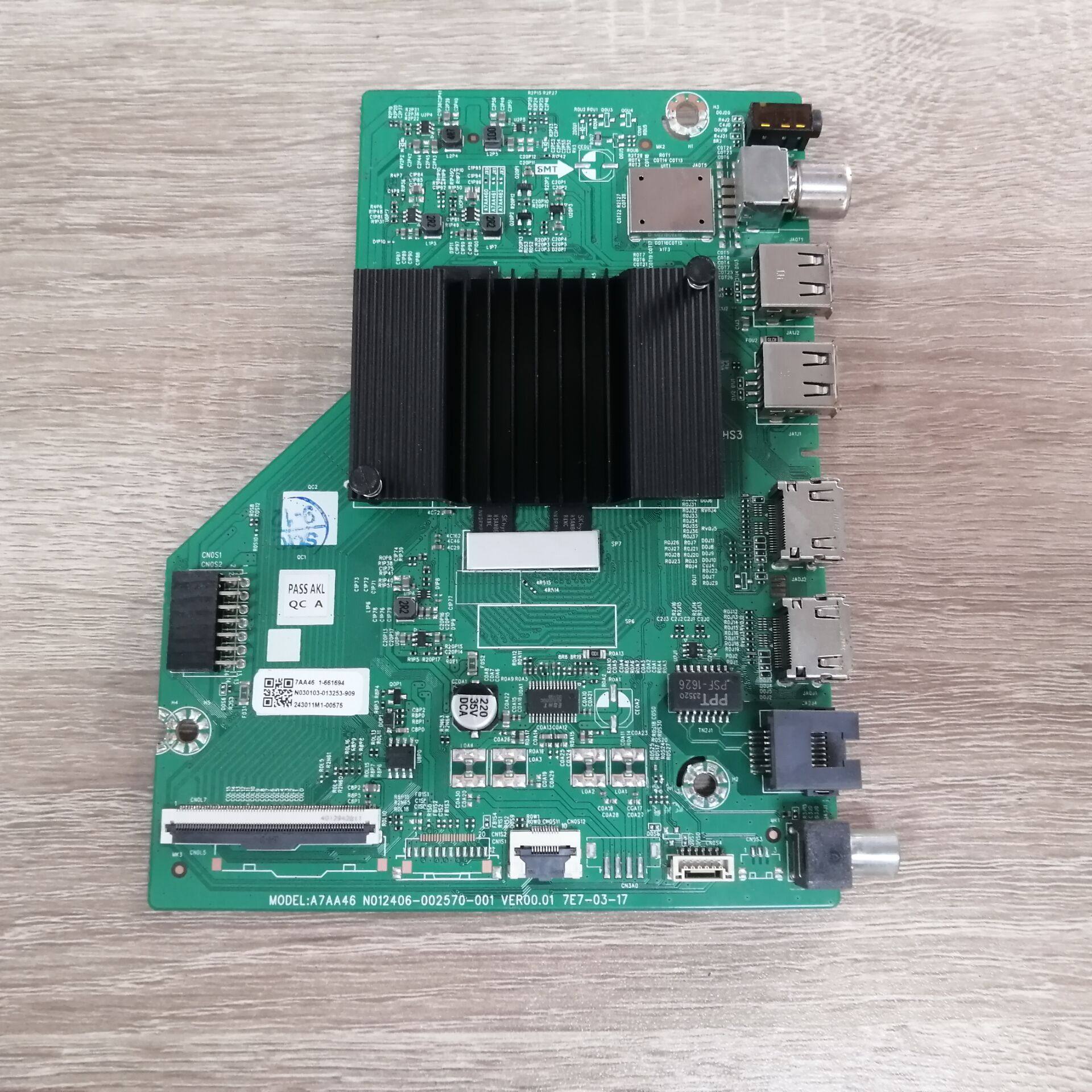 创维65A3D主板A7AA46N012主板