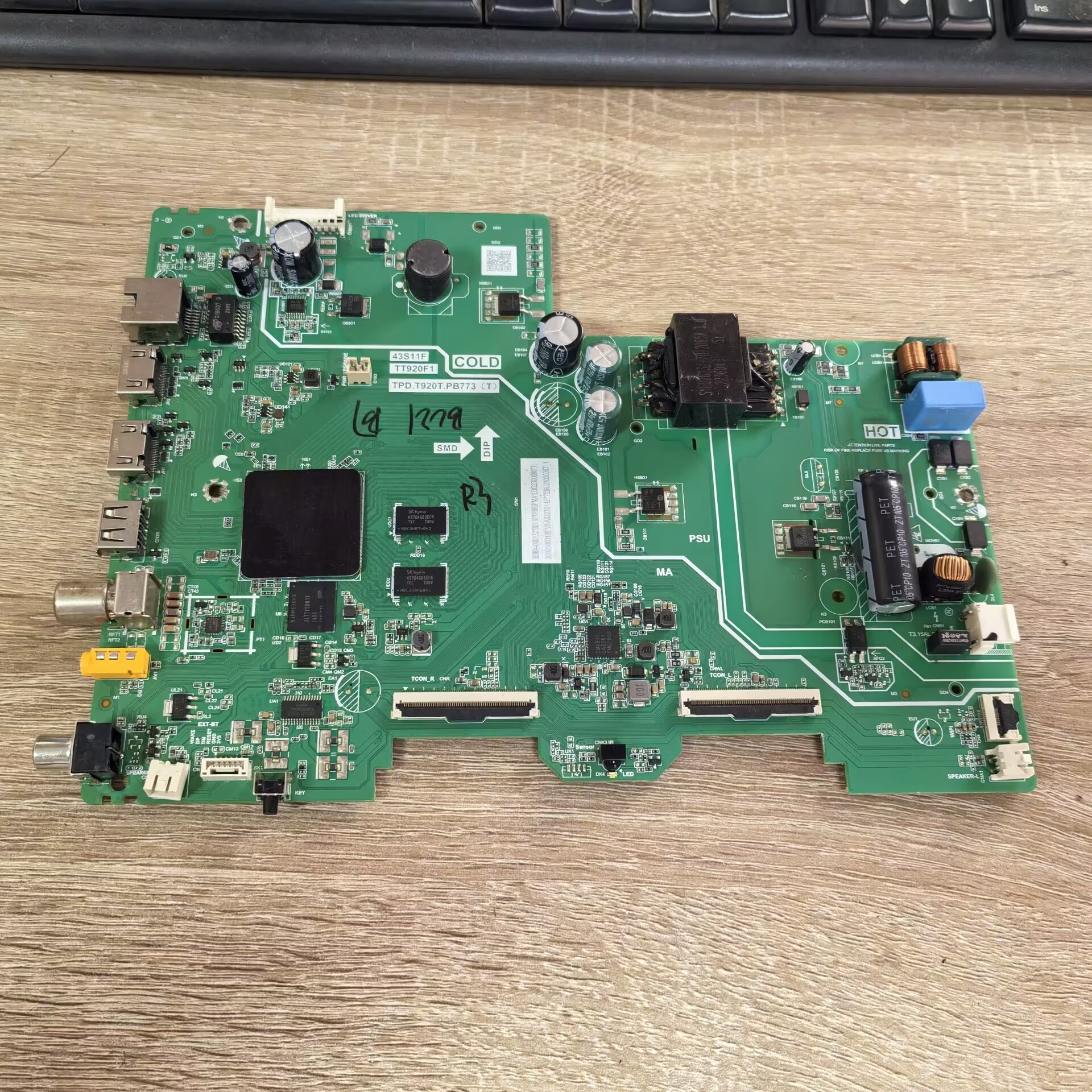 TCL43V6E主板TPD.T920T.PB773