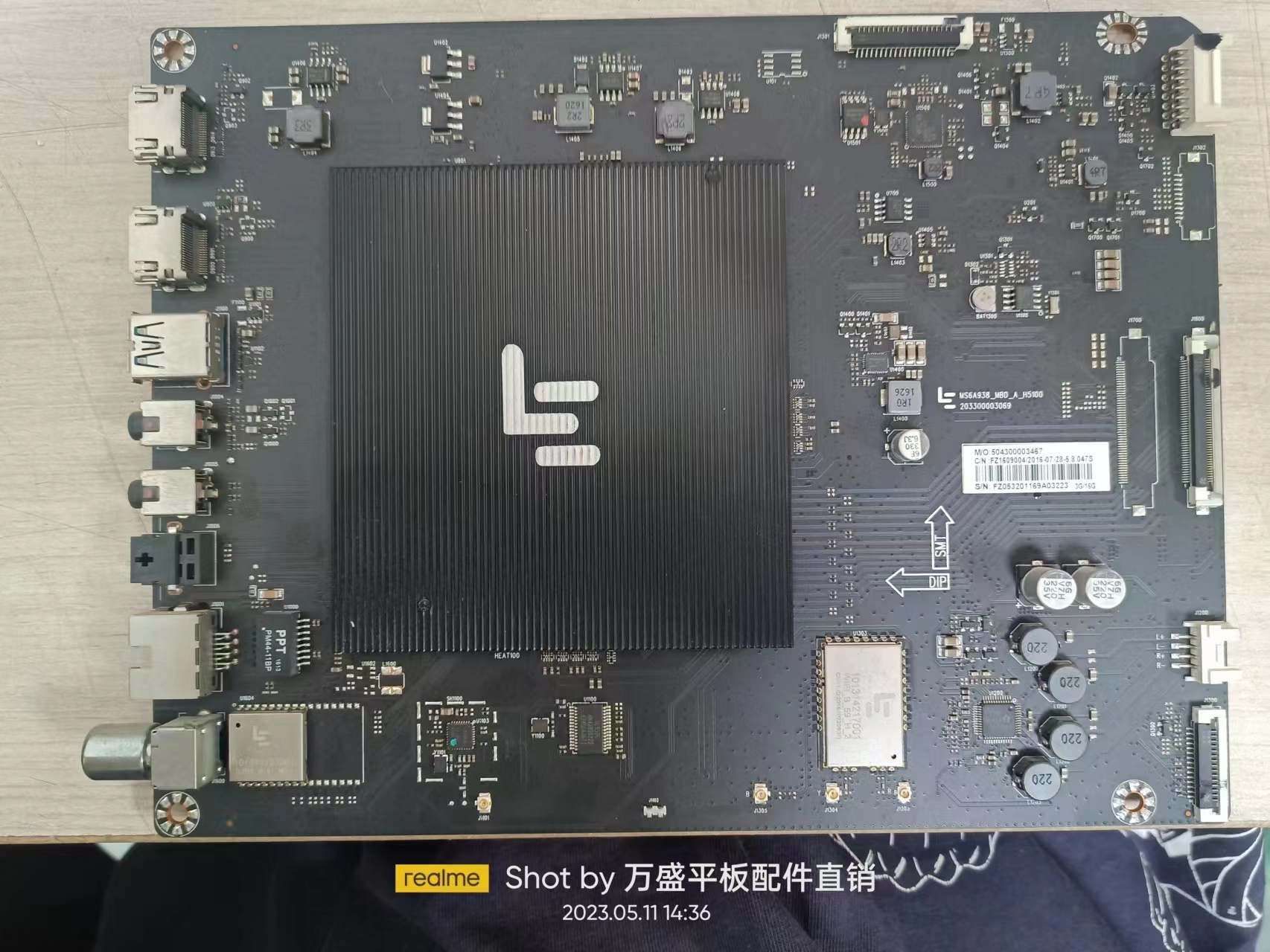 AA乐视 L434FCNN 主板 MS6A938-MBD-A-H5100 屏 TPT430H3-HVN01.U