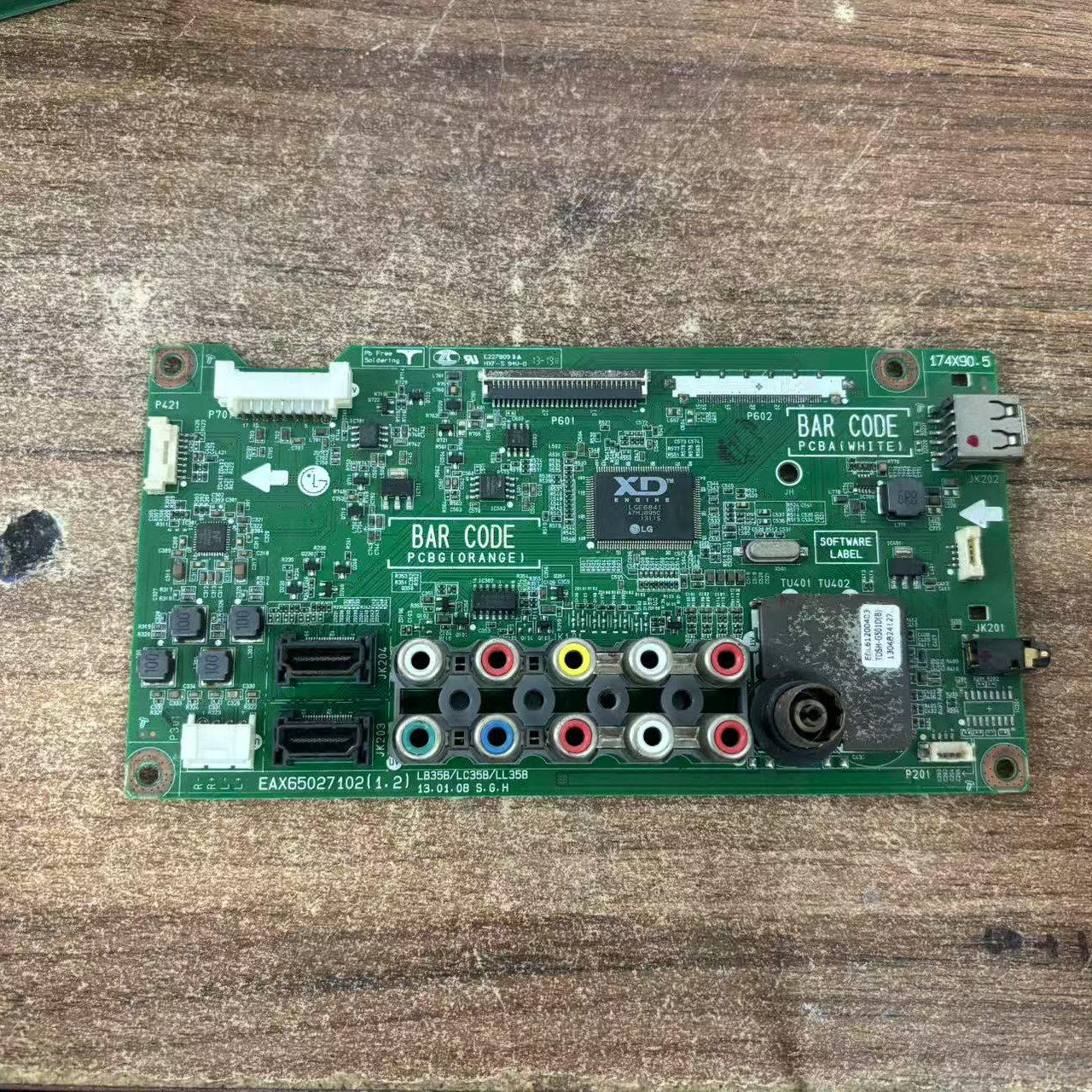 原装LG 32LN5100-CP 32LN5180-CQ电视主板EAX65027102屏HC320DXN
