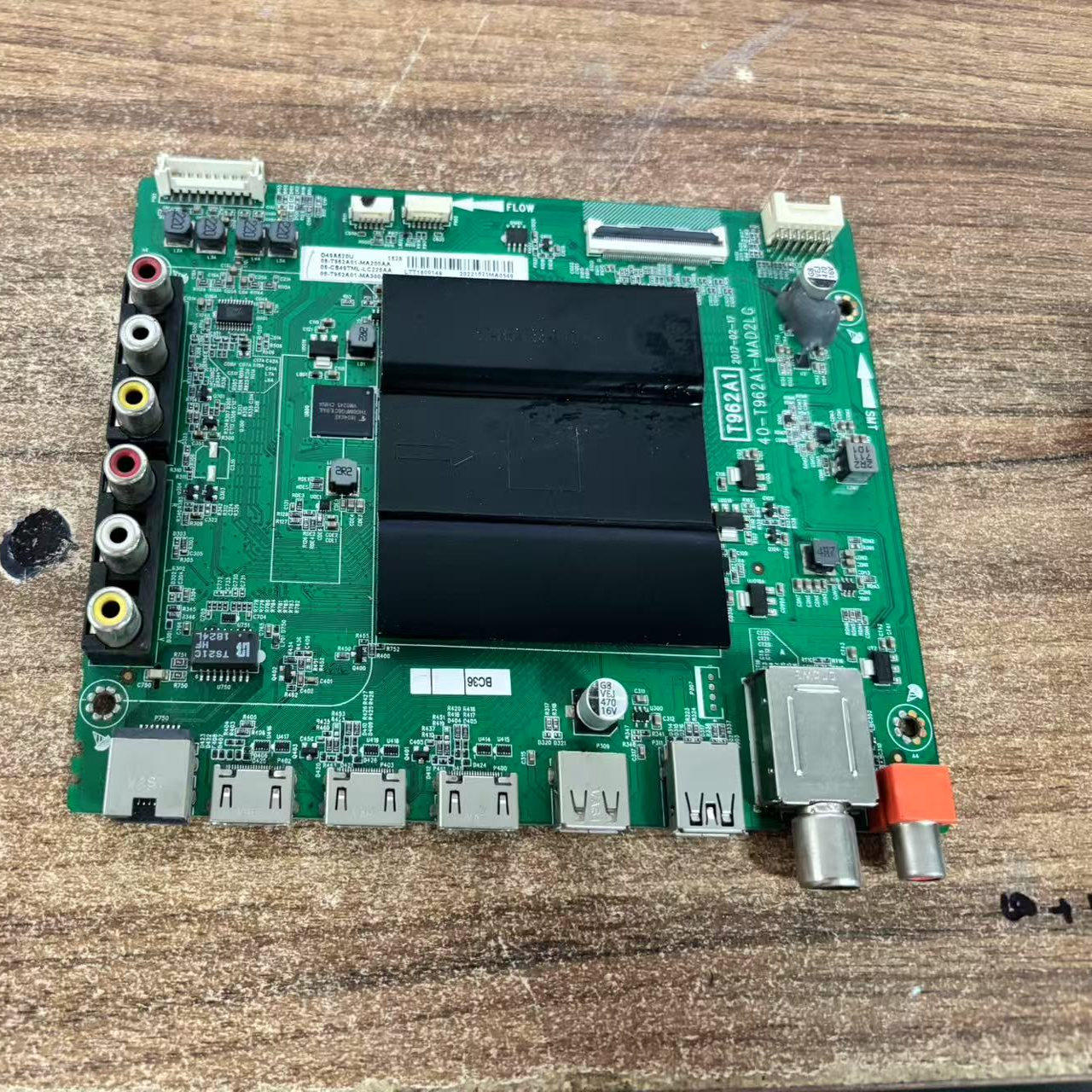 原装TCL D49A620U主板40-T962A1-MAD2LG屏LVU485ND1L