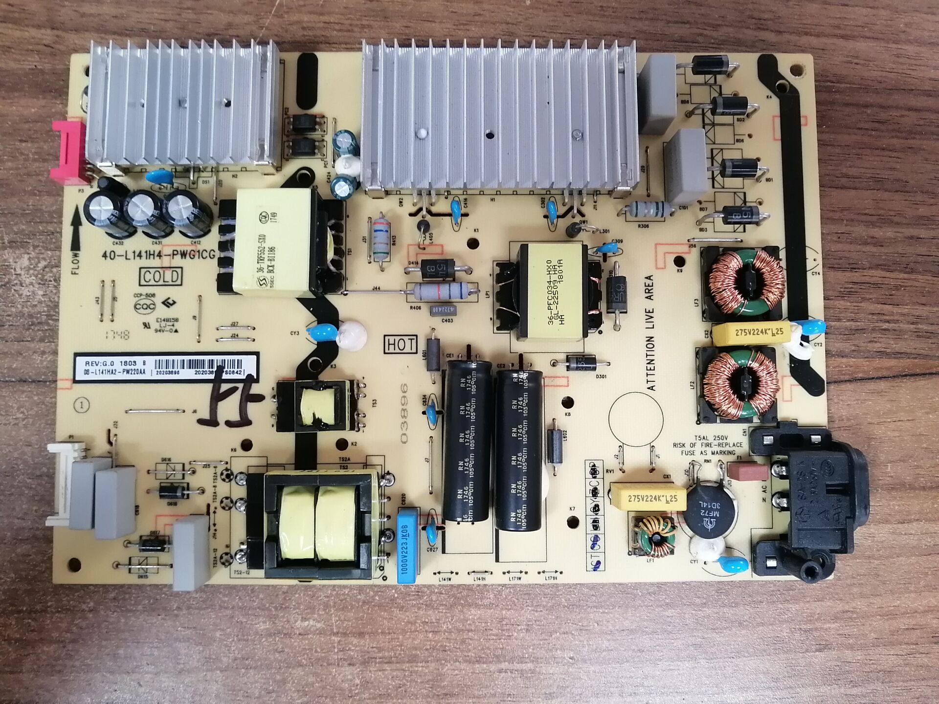 TCL55A950C电源板40-L141