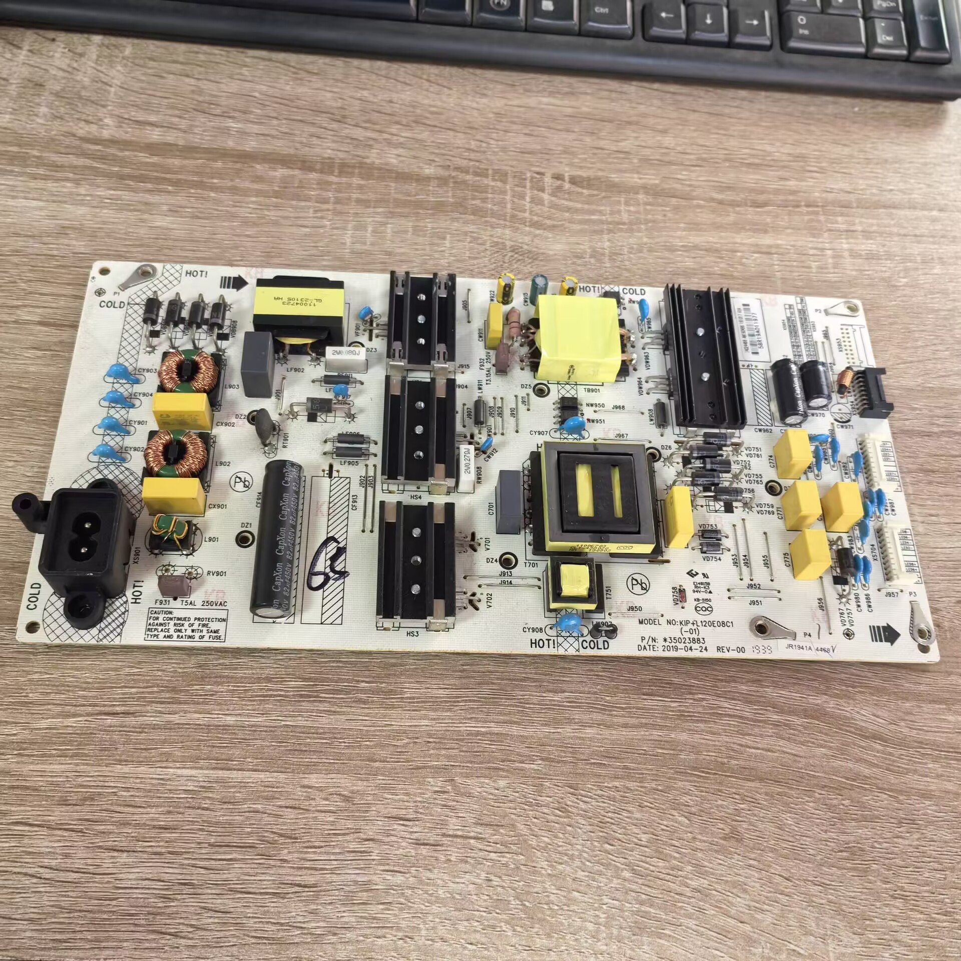 康佳LED58K1电源板35023883KIP