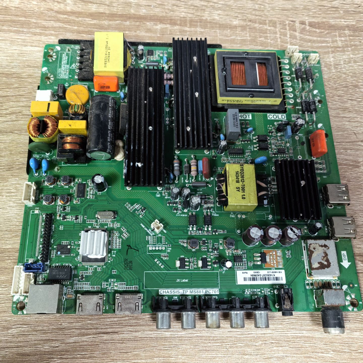 康佳LED49F1500N主板TP.