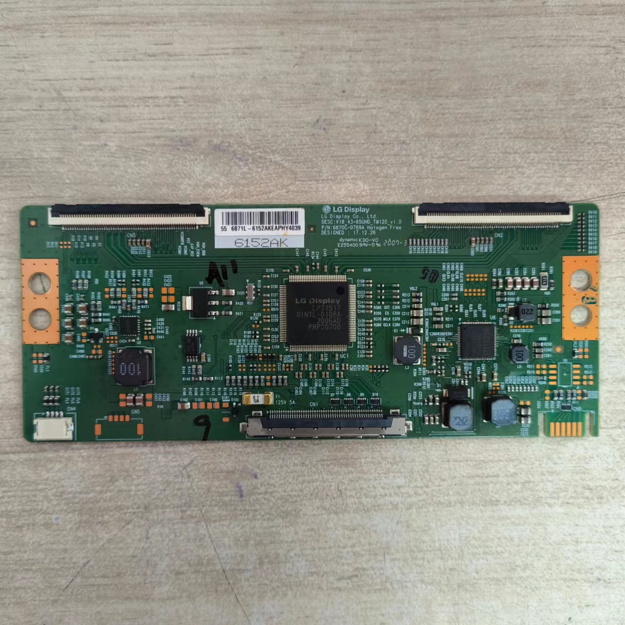 创维55Q5A55Q4A55Q6A逻辑板