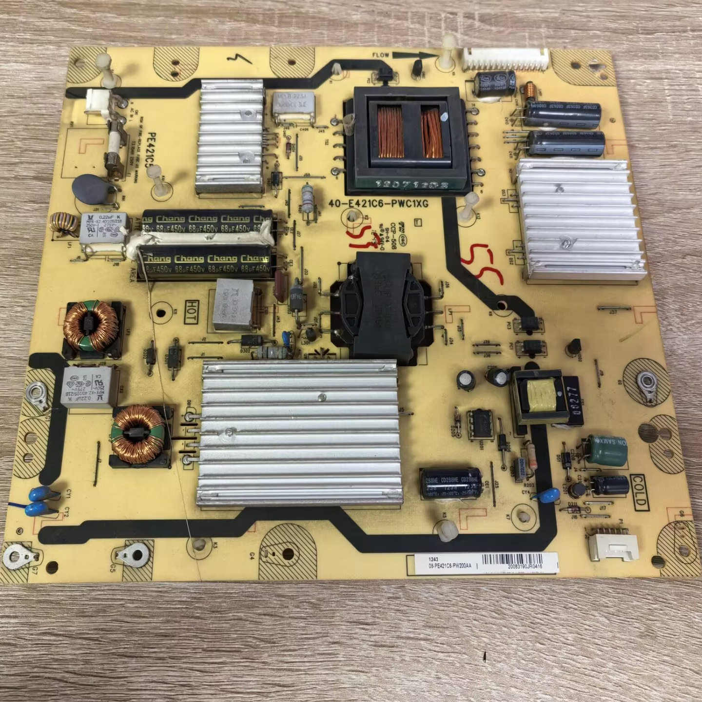 TCLL55F3500A-3D电源板主板