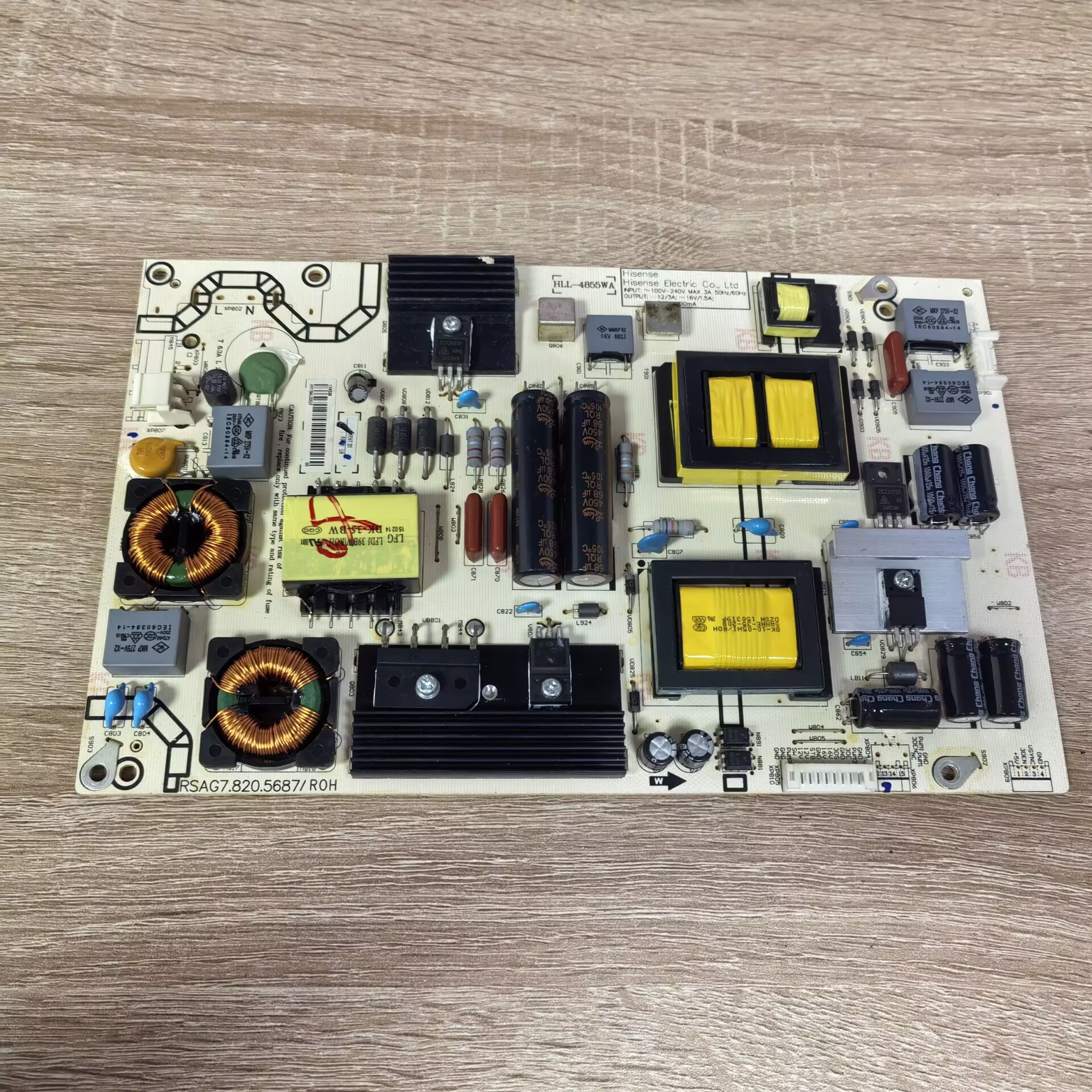 海信LED55K370电源板RSAG7.820