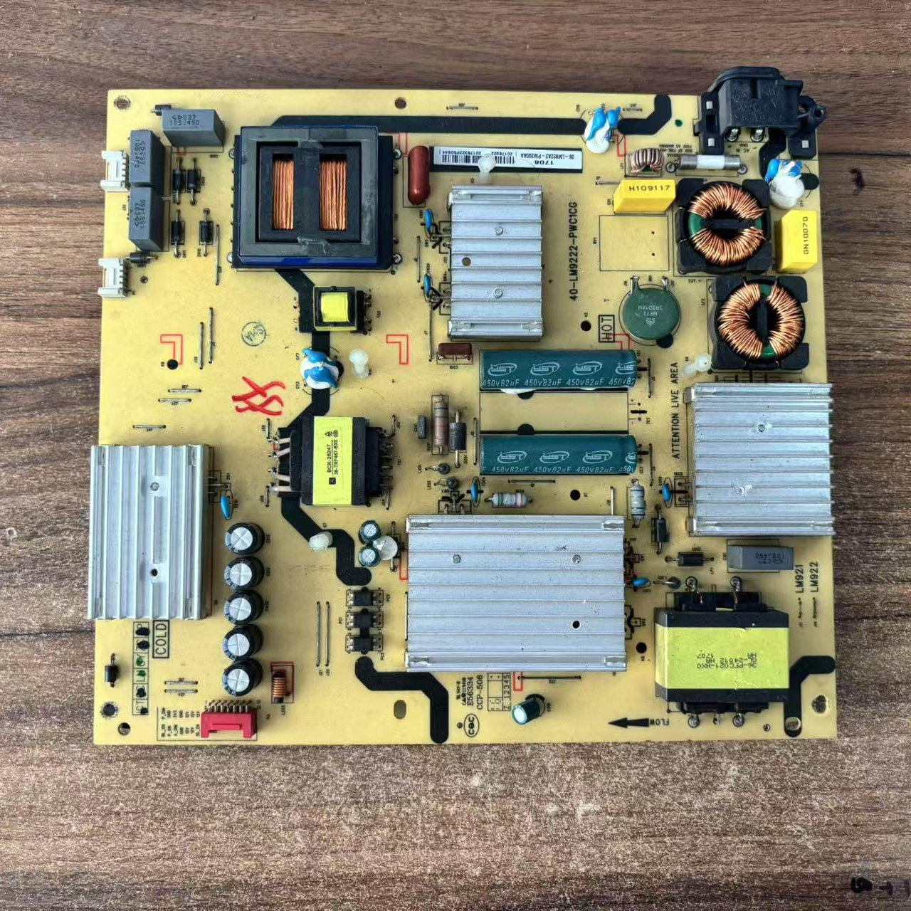 原装TCL L55P1S-CF D55A930C D55A9C电源板40-LM9222-PWA\PWC1CG